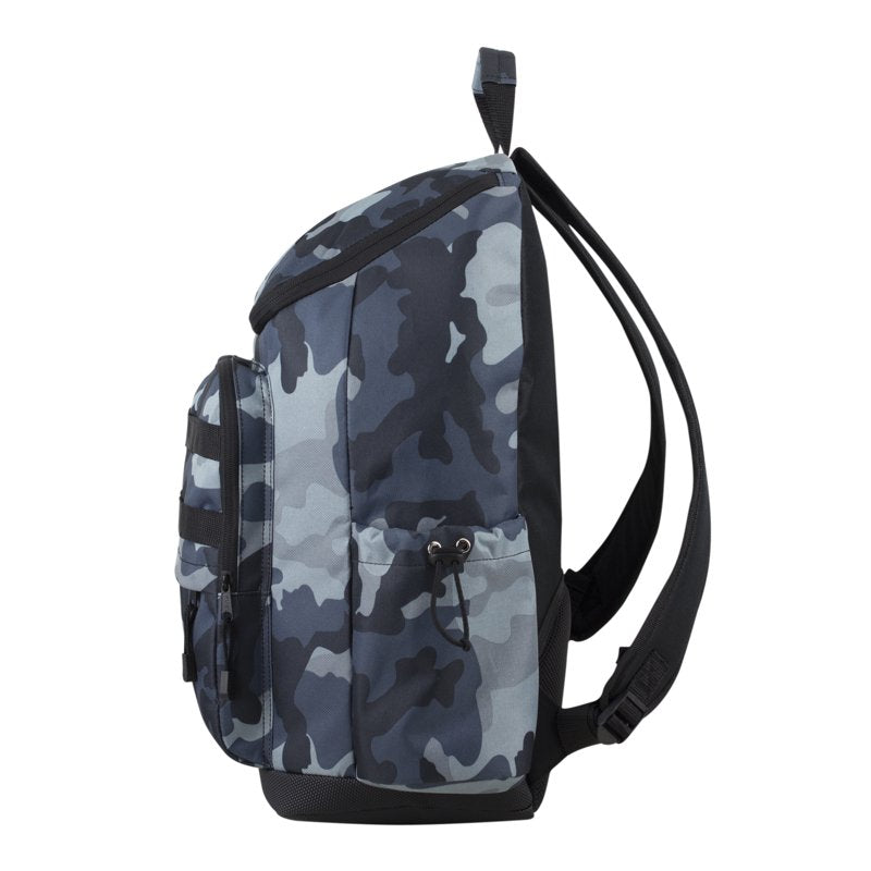 Unisex Outdoor Cargo Backpack with Top Loading Design and Multiple Compartments
