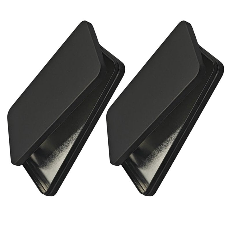 Black Cash Tray Organizer for Bills Coins & Jewelry - 2 Pack