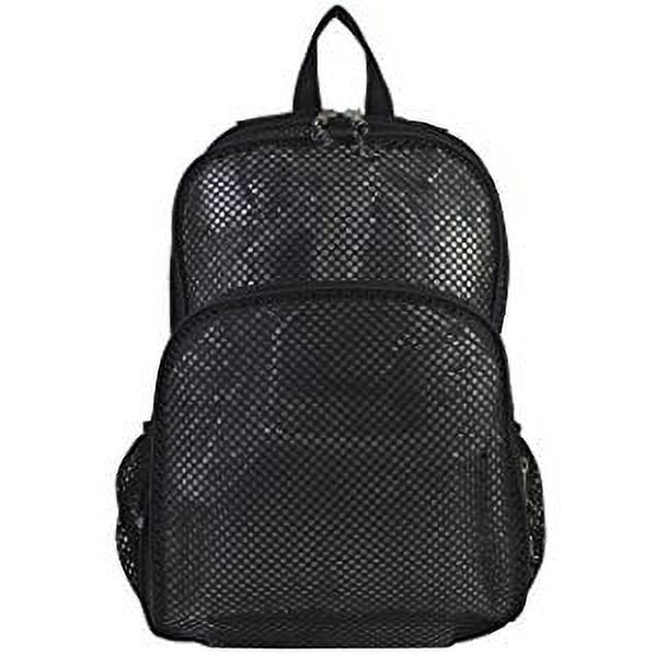 Lightweight Mesh Backpack with Adjustable Padded Shoulder Straps for School & Outdoor Use