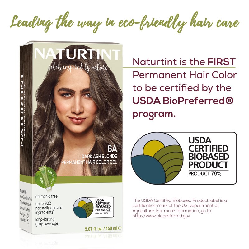 Permanent Hair Color Kit - Natural, Long-Lasting Shades, 6 Pack