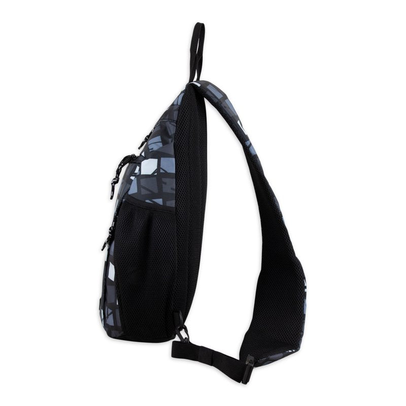Unisex Sling Backpack with Multiple Compartments - Adjustable Shoulder Strap