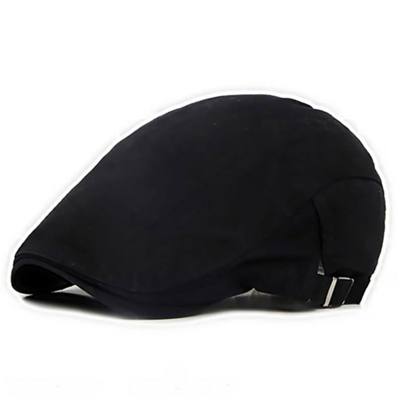 Men's Newsboy Cap Flat Gatsby Golf Beret Ivy Hat Adjustable Casual Stylish Cotton