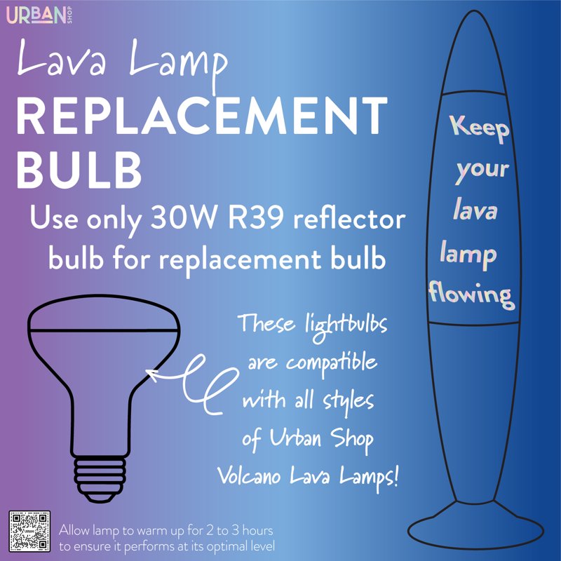 16-Inch Galaxy LED Motion Lava Lamp with Color Variants and Black Metal Base