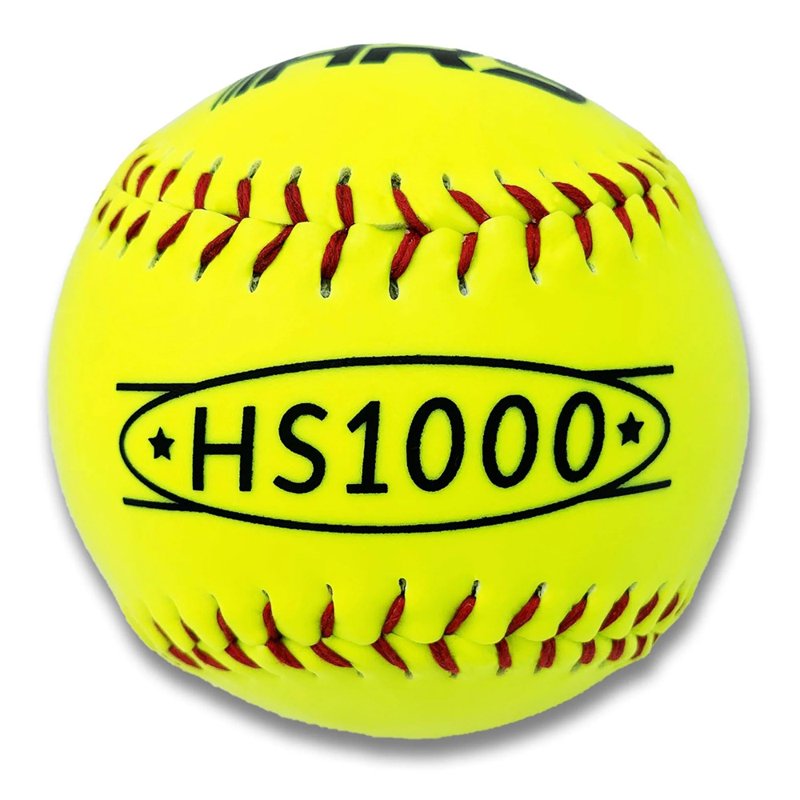 12-Inch Practice Softballs - Official Size & Weight for Baseball and Softball Training - 12 Pack