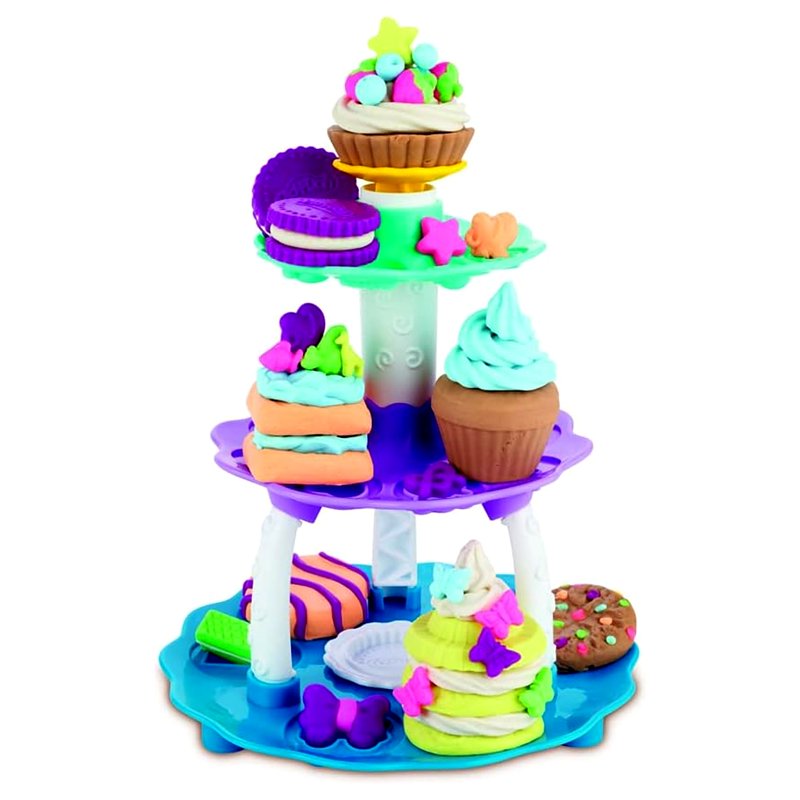 Play-Doh Bakery Creations Dough Art Set with 20 Tools for Kids Ages 3+