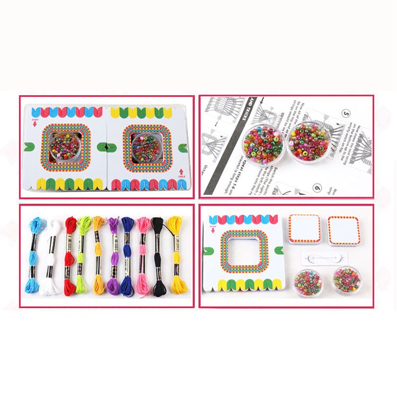 Kids Friendship Bracelet Making Kit - DIY Jewelry Craft Set for Girls 5-12 Years