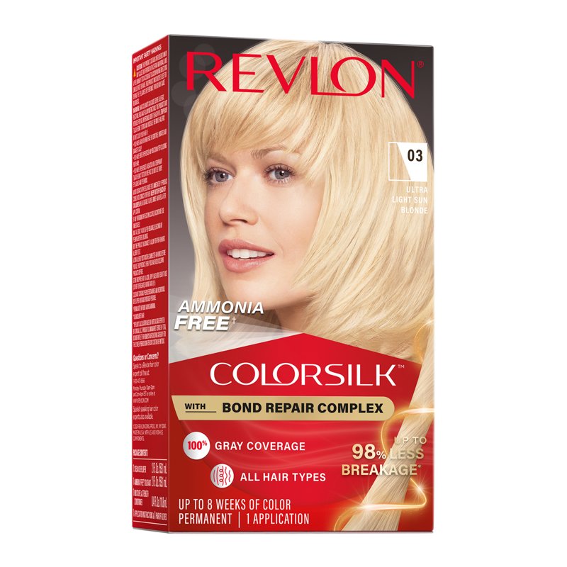 Revlon ColorSilk Permanent Hair Color Kit with Bond Repair - Multiple Shades