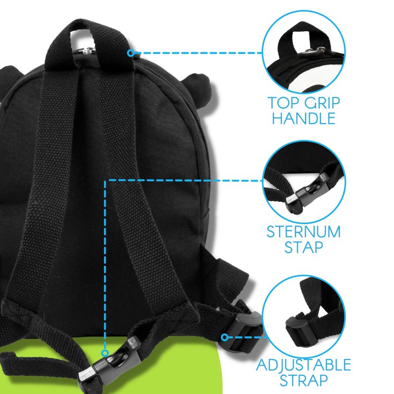 Toddler Backpack with Animal Design - Kids School & Preschool Bag