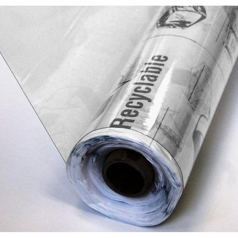 Clear Vinyl Roll for Crafting & Outdoor Use - 54 Inch Wide, Multiple Sizes