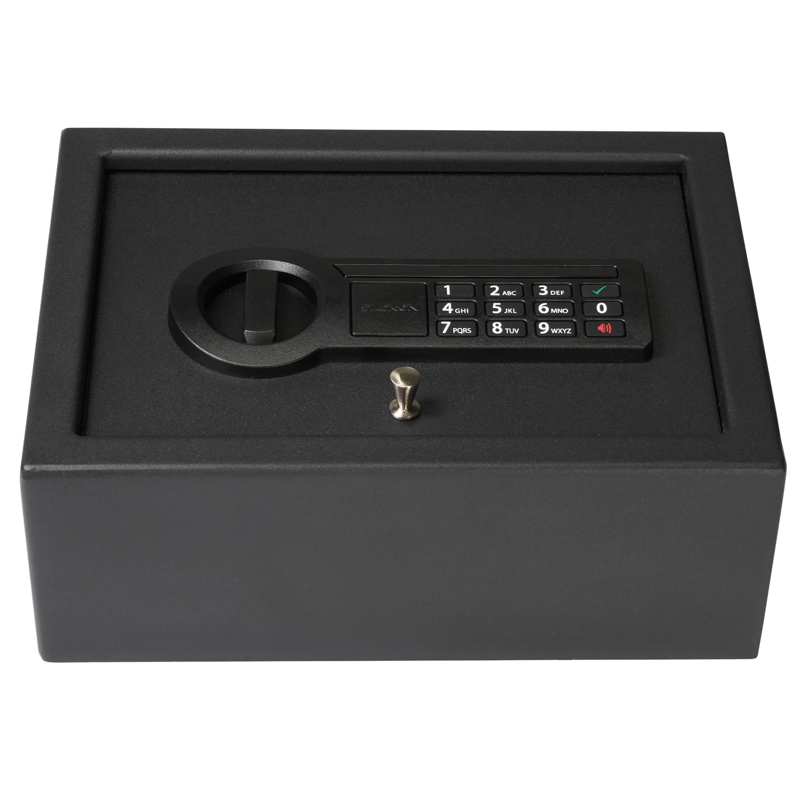 Drawer Safe with Electronic Lock - 12 x 8.75 x 4.5 Inches Security Safe for Valuables