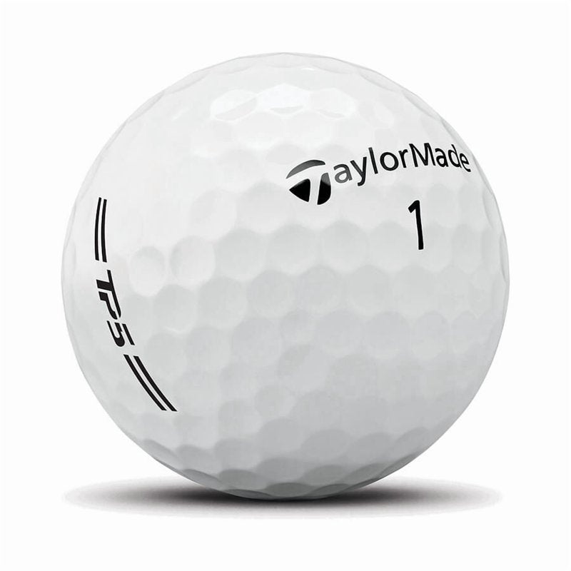 TaylorMade 2026 TP5 Golf Balls 12-Pack - White, Variation: White TP5 2026