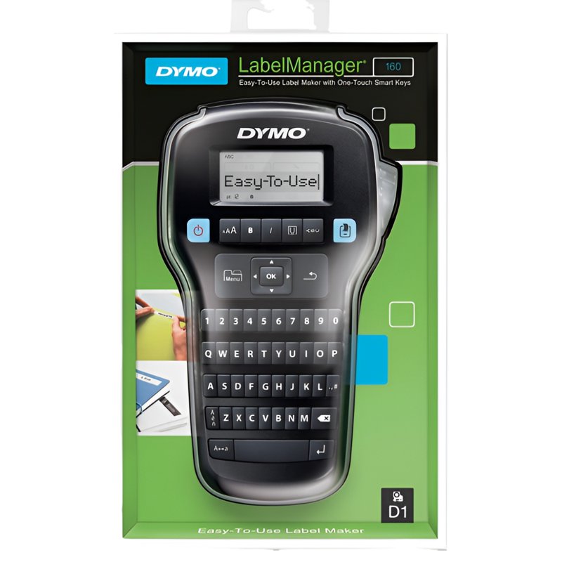DYMO LabelManager 160P Handheld Label Maker with 2-Line Printing