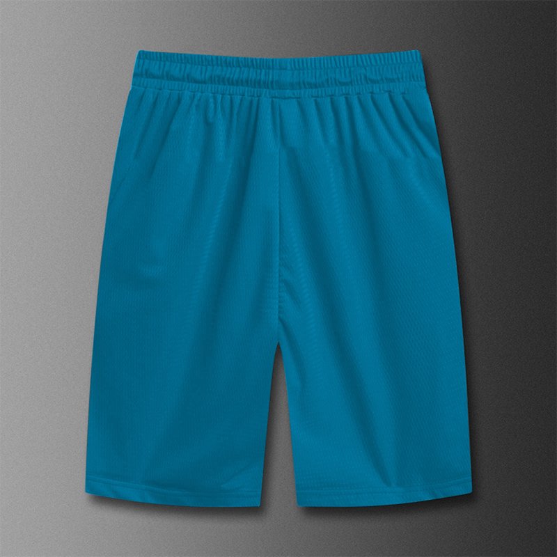 Women's Mesh Ice Silk Quick-Dry Sport Shorts with Pockets - Loose Athletic Running Shorts