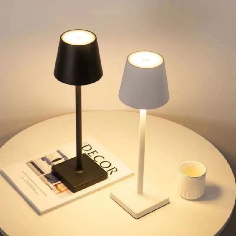 Dimmable Portable Touch Switch Lamp - Waterproof LED Night Light for Bedroom Living Room or Restaurant