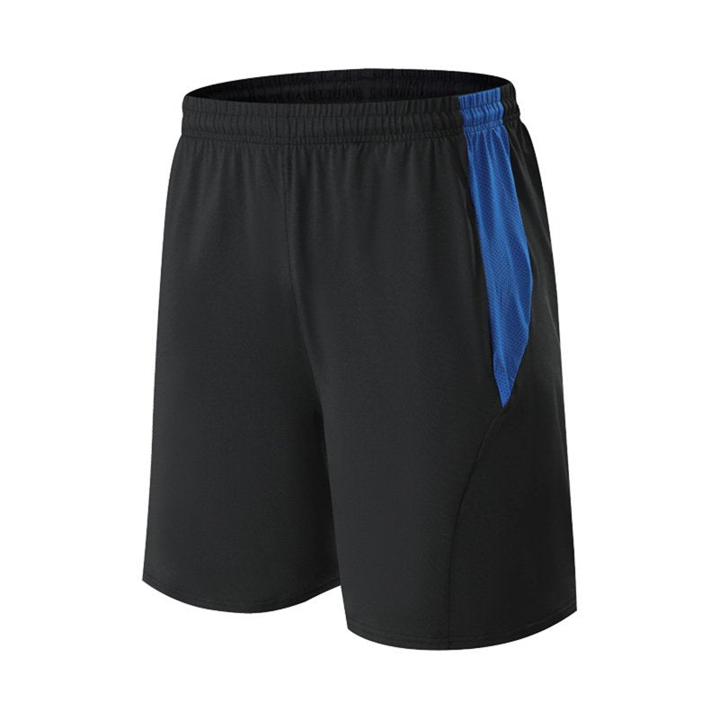 Mens Athletic Running Shorts - Lightweight Mesh with Pockets, Blue XXL (Variation: Blue)