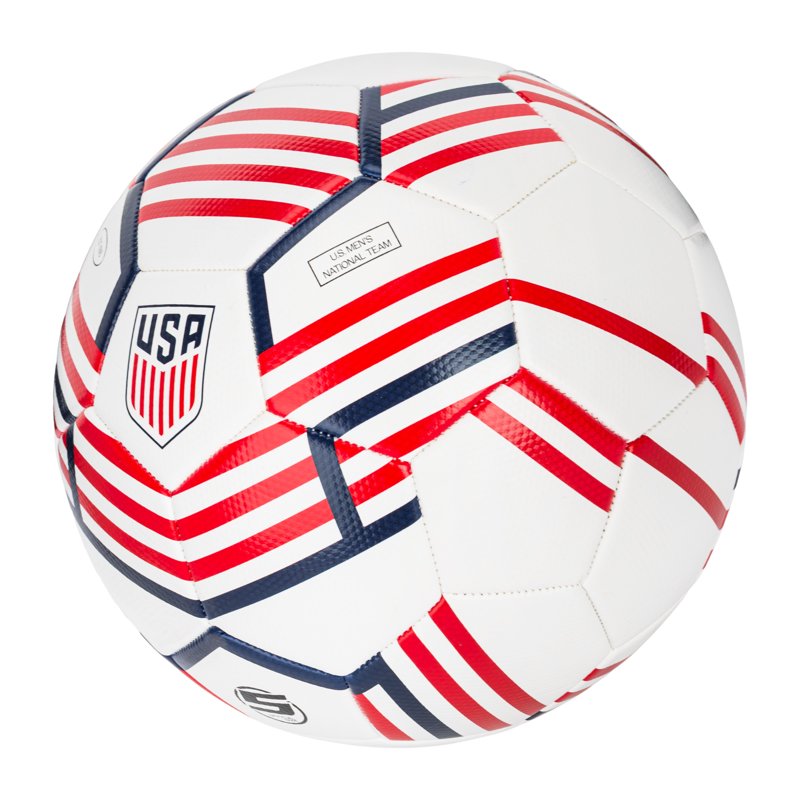 Soccer Ball Size 5 - Official US Soccer Federation White