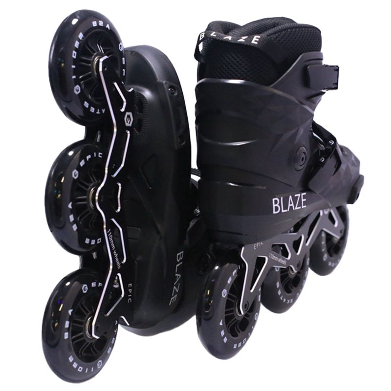 Adult Inline Skates 110mm Speed Skating Skates with Aluminum Frame
