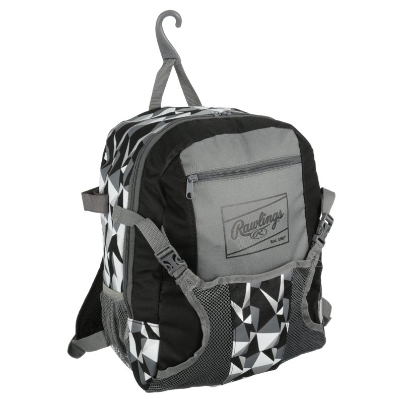 Youth T-Ball Equipment Backpack with Bat Sleeves & Water Bottle Holder