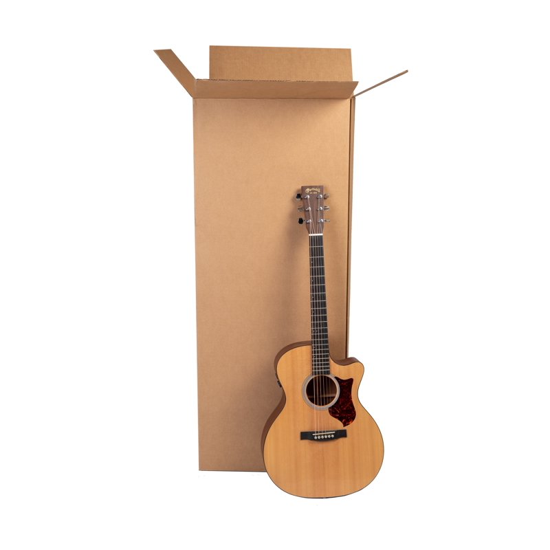 Heavy-Duty Guitar Shipping Box 20 x 8 x 50 Inches for Acoustic Guitars