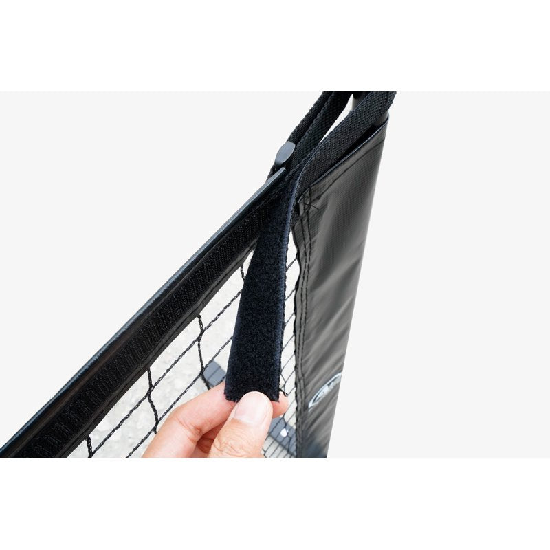 Portable Pickleball Net - 10ft Half-Court with Steel Frame & Nylon Net