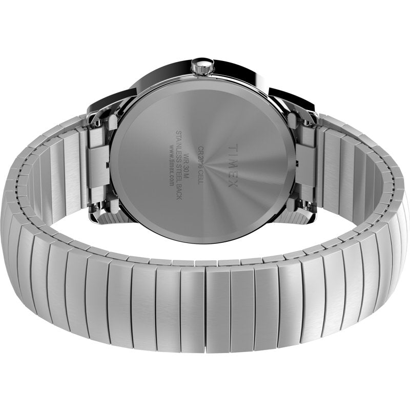 Men's Easy Reader Watch with Day-Date and Indiglo Night Light - Water Resistant