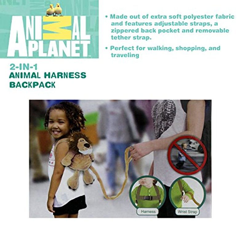 Child Safety Harness Backpack - Giraffe Toddler Leash & Backpack Set
