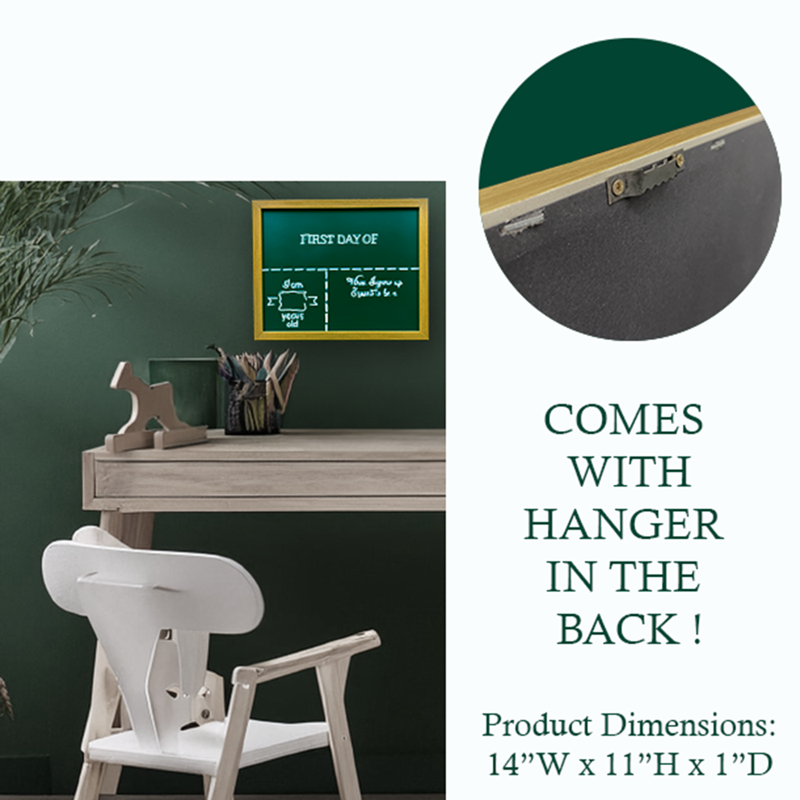 First Day of School Chalkboard Sign 14x11 Inch Wall Decor Photo Prop
