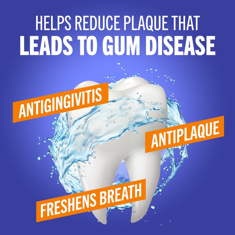 Gum Care Mouthwash for Gingivitis & Plaque Prevention - 2 Pack 1L