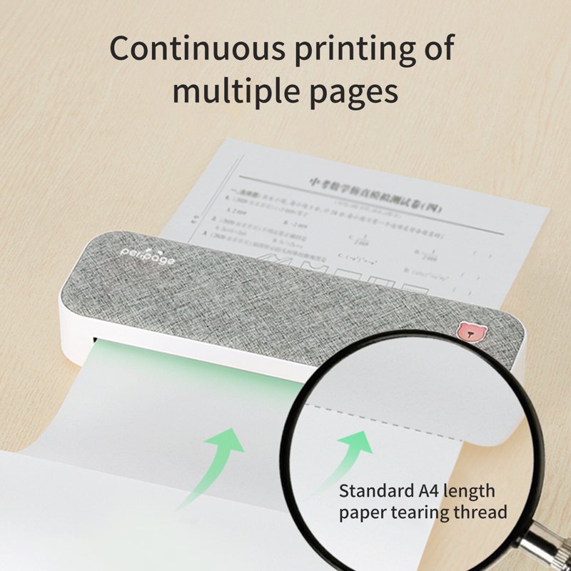 A4 Fold Thermal Paper for Photo and Receipt Printing - 100 Sheets