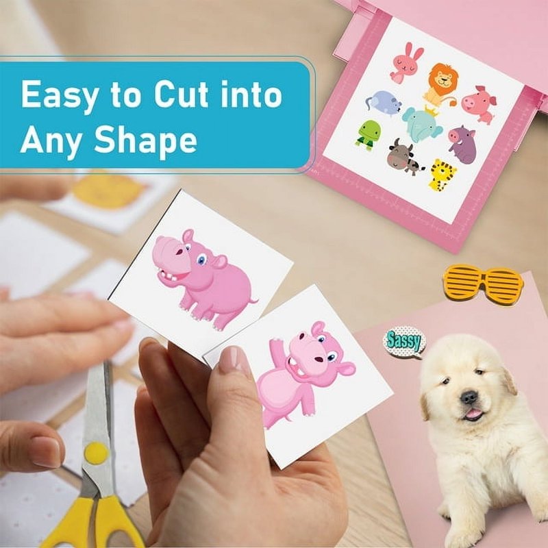 Stone City Printable Magnetic Sheets 8.5x11 Matte (5 Sheets) for Inkjet + Laser Printers - DIY Signs, Crafts, Photo Albums