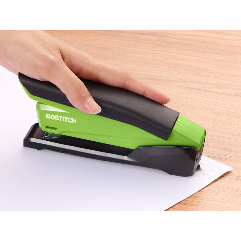 Bostitch InPower Desktop Stapler - 20-Sheet, One-Finger 80% Easier Green (Variation: Green, Single)