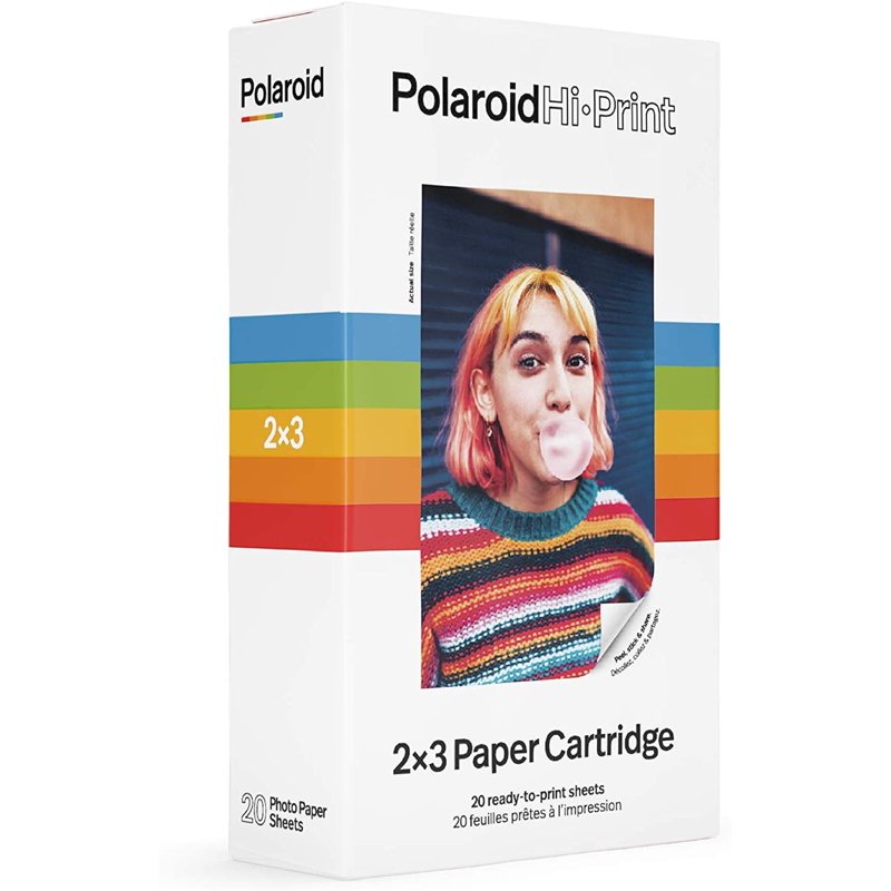 Polaroid Hi-Print Paper Cartridge Pack of 3 - 60 Self-Adhesive 2x3 Prints