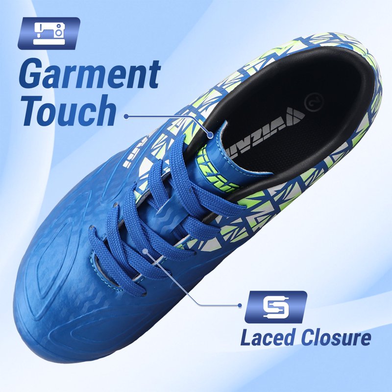 Vizari Pismo Junior Firm Ground Soccer Shoes for Kids - Blue (Variation 8)