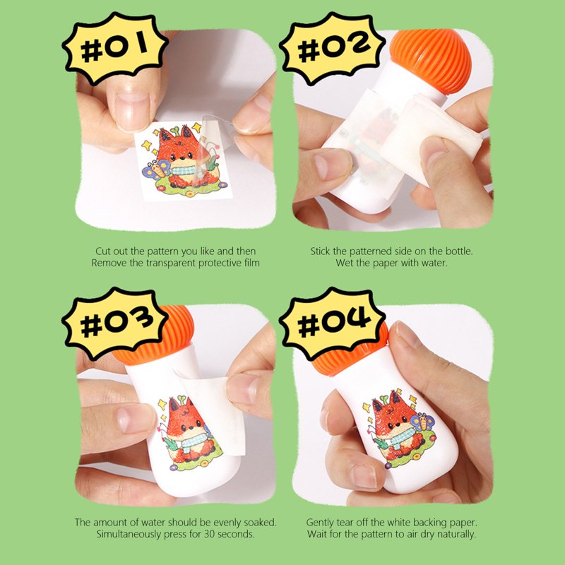Washable Dot Markers Set - 6 Bright Colors for Kids Art & Crafts