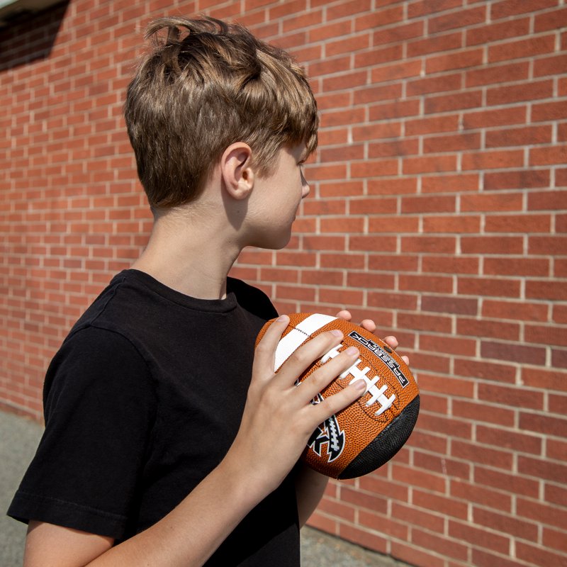 Junior Composite Football for Youth Training Ages 9-13 – Passback Practice Ball