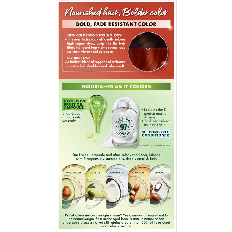 Permanent Hair Color Kit with Nourishing Oils - Multiple Shades