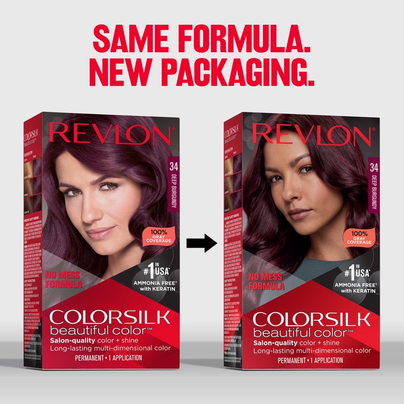 Permanent Hair Color Kit 3 Pack - Multiple Shades, Ammonia-Free, Long-Lasting