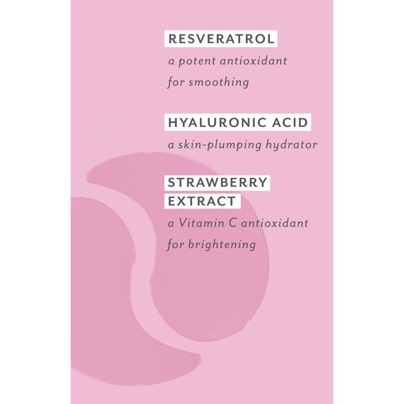 Hydrating Rosé Eye Gels with Antioxidants for Under Eye Care - Pack of All Variants