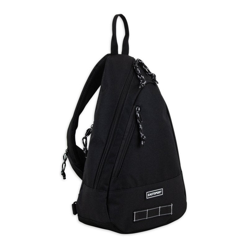Ergonomic Sling Backpack with Multiple Compartments and Adjustable Strap