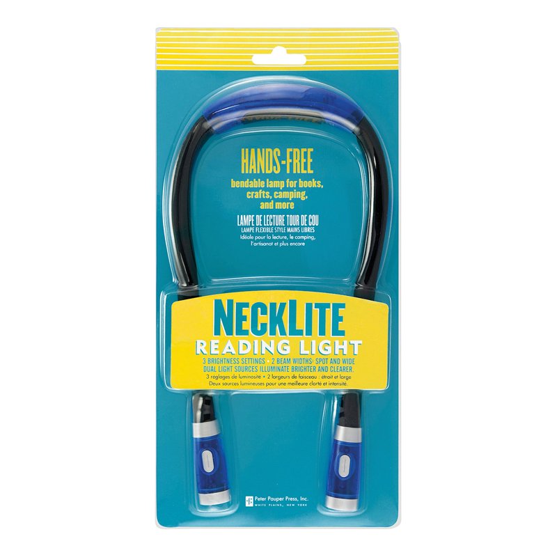 Necklite Reading Light - Hands-Free Book Light for Reading in Bed