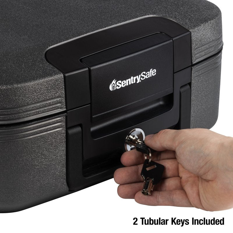 Water and Fire Resistant Chest Safe 0.28 Cu-Ft with Privacy Lock