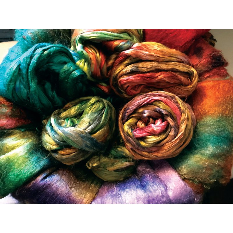 Fabric Dye - Acid Dye for Silk, Wool, and Protein Fibers, 8 oz