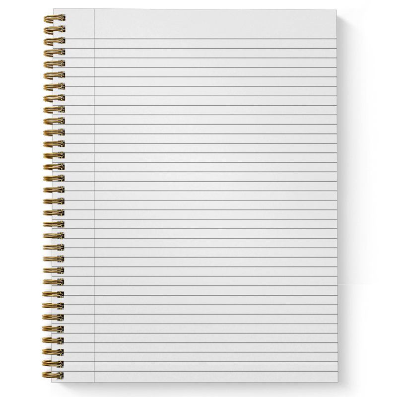 Abundant Greenery Spiral Notebook 8.5 x 11 Inches College Ruled Journal
