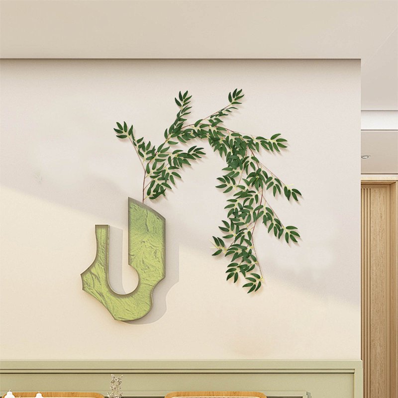 Artificial Eucalyptus Vine Garland 1.7M Indoor Wall Decor Nordic Green Hanging Plant