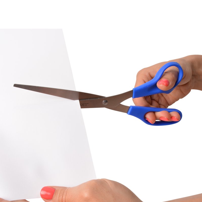 10-Piece Multipurpose Craft & Sewing Scissors Set with Stainless Steel Blades