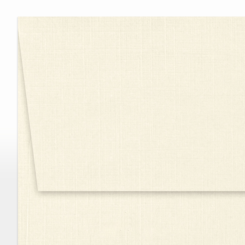 A7 Invitation Envelopes 50 Pack - Natural Linen for Cards & Invitations