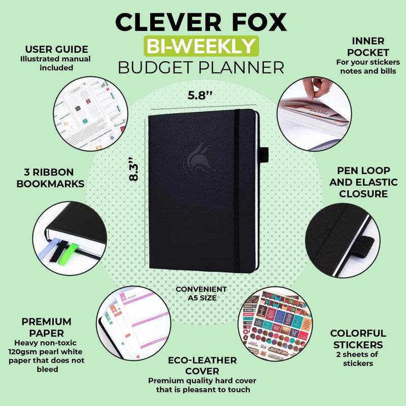 Bi-Weekly Budget Planner - Financial Organizer and Expense Tracker