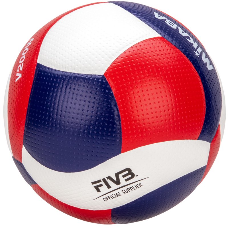 Official Size 5 Volleyball for Indoor & Outdoor Play - FIVB Approved Mikasa V200W-USA