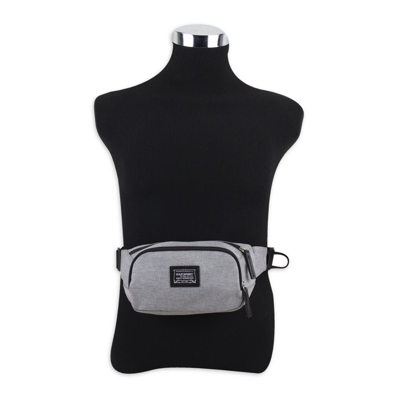 Unisex Adjustable Waist Fanny Pack Bag with Multiple Compartments