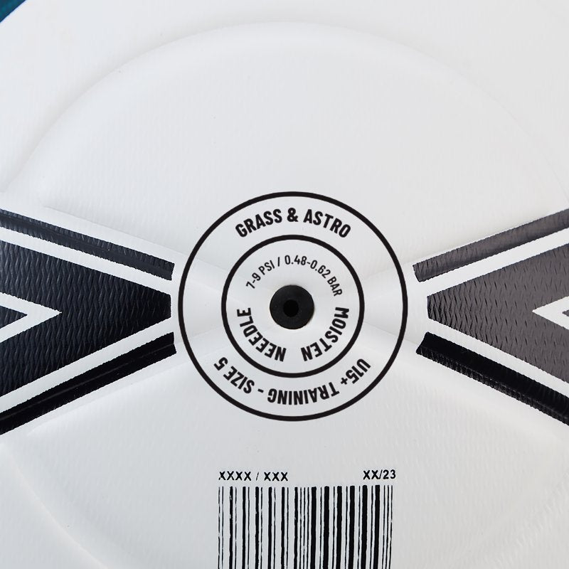 Mitre Impel One Training Soccer Ball - 3, Tidal Teal - 6-Panel, Soft-Touch